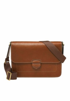 Fossil LENNOX MESSENGER - Sac bandoulière - medium brown