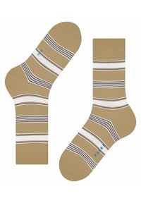 FALKE Marina Stripe - Socken - jute