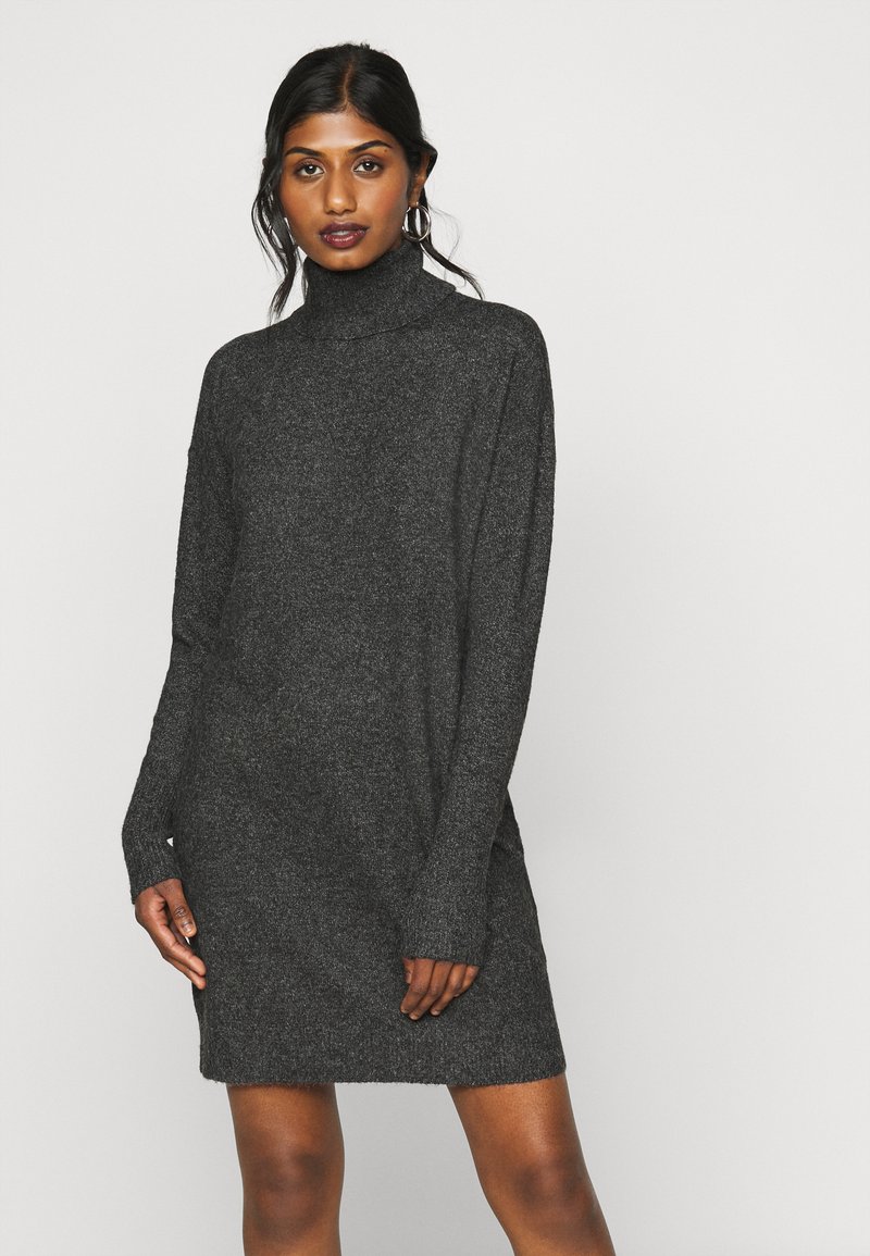 Vero Moda Petite VMBRILLIANT ROLLNECK DRESS Jumper dress black