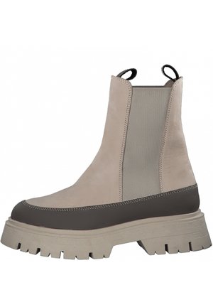 Tamaris Bottines à plateau - beige