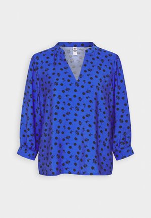 JDY JDYADALINE V NECK - Blouse - dazzling blue/black
