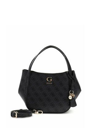 Guess, COLEEN LOGO SATCHEL - Bolso de mano - coal logo