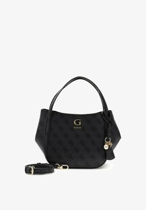 Guess, COLEEN LOGO SATCHEL - Bolso de mano - coal logo