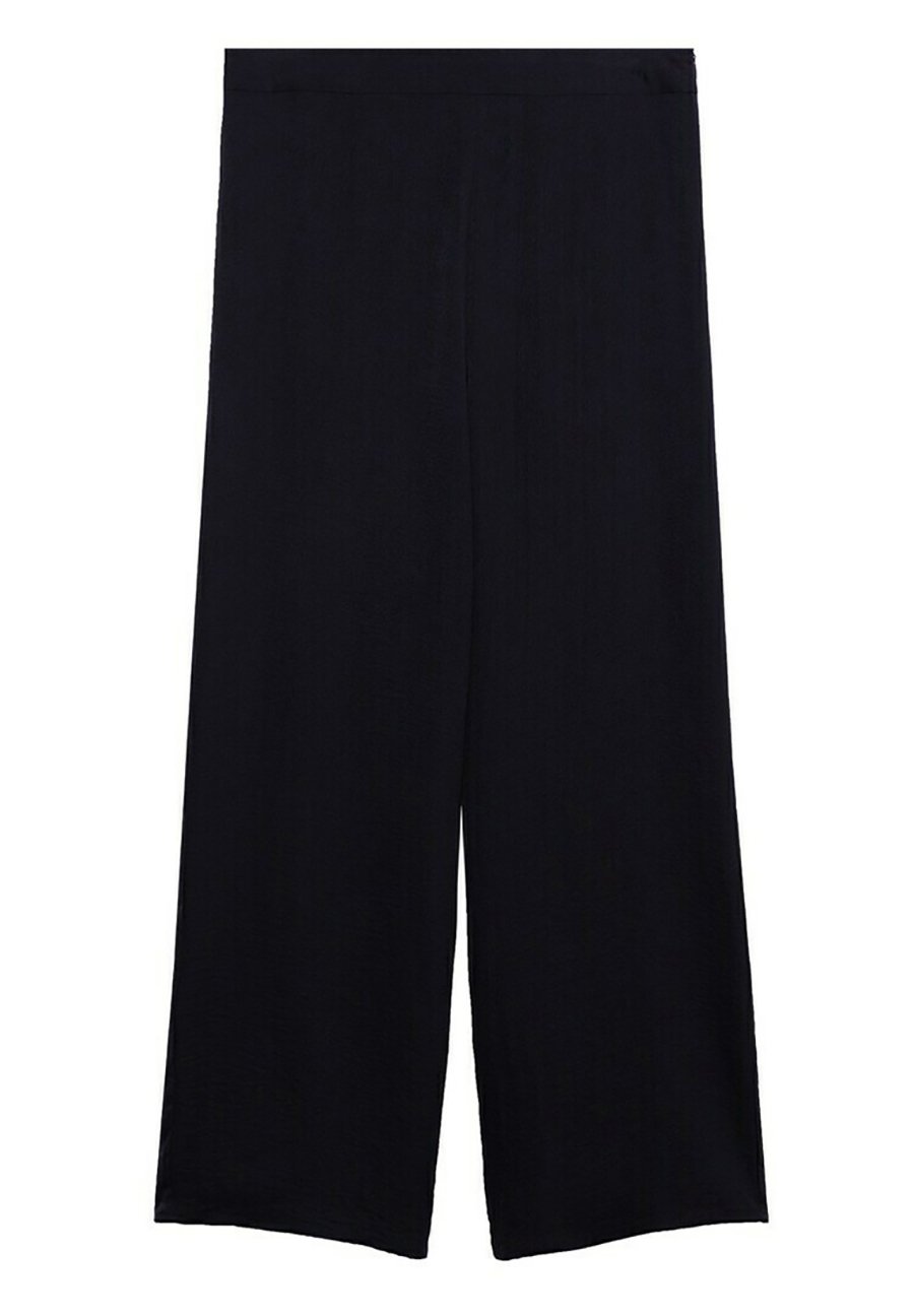 Fabric trousers black