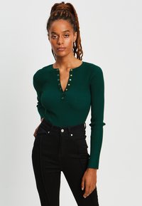 BWLDR - TORY  - Strickpullover - emerald Thumbnail-Bild 1