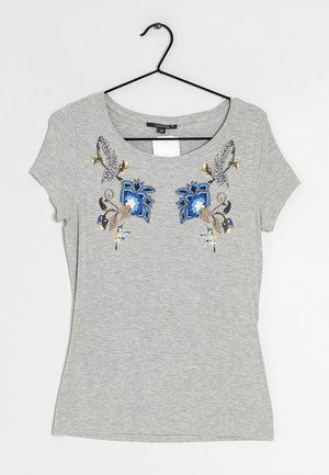 comma T-shirts print - grey