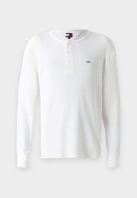 HENLEY TEE - Pitkähihainen paita - ecru