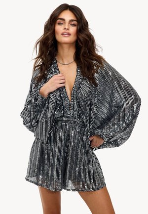 Combinaison - sequins silver-coloured