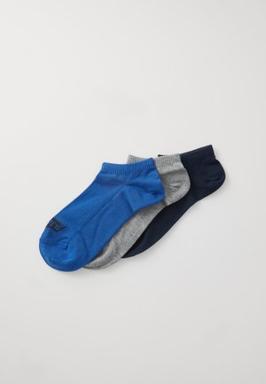 Levi's® LOW CUT BATWING LOGO 3 PACK - Socks - blue/grey