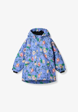 WITH BIRDS AND FLOWERS - Abrigo de invierno - purple delight