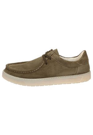 Casual lace-ups - schlamm