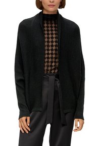 s.Oliver BLACK LABEL MIT PAILLETTEN - Gilet - schwarz