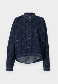DART JACKET - Denim jacket - dark blue
