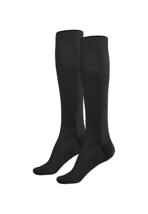 WARM PLAIN - Kniestrümpfe - black