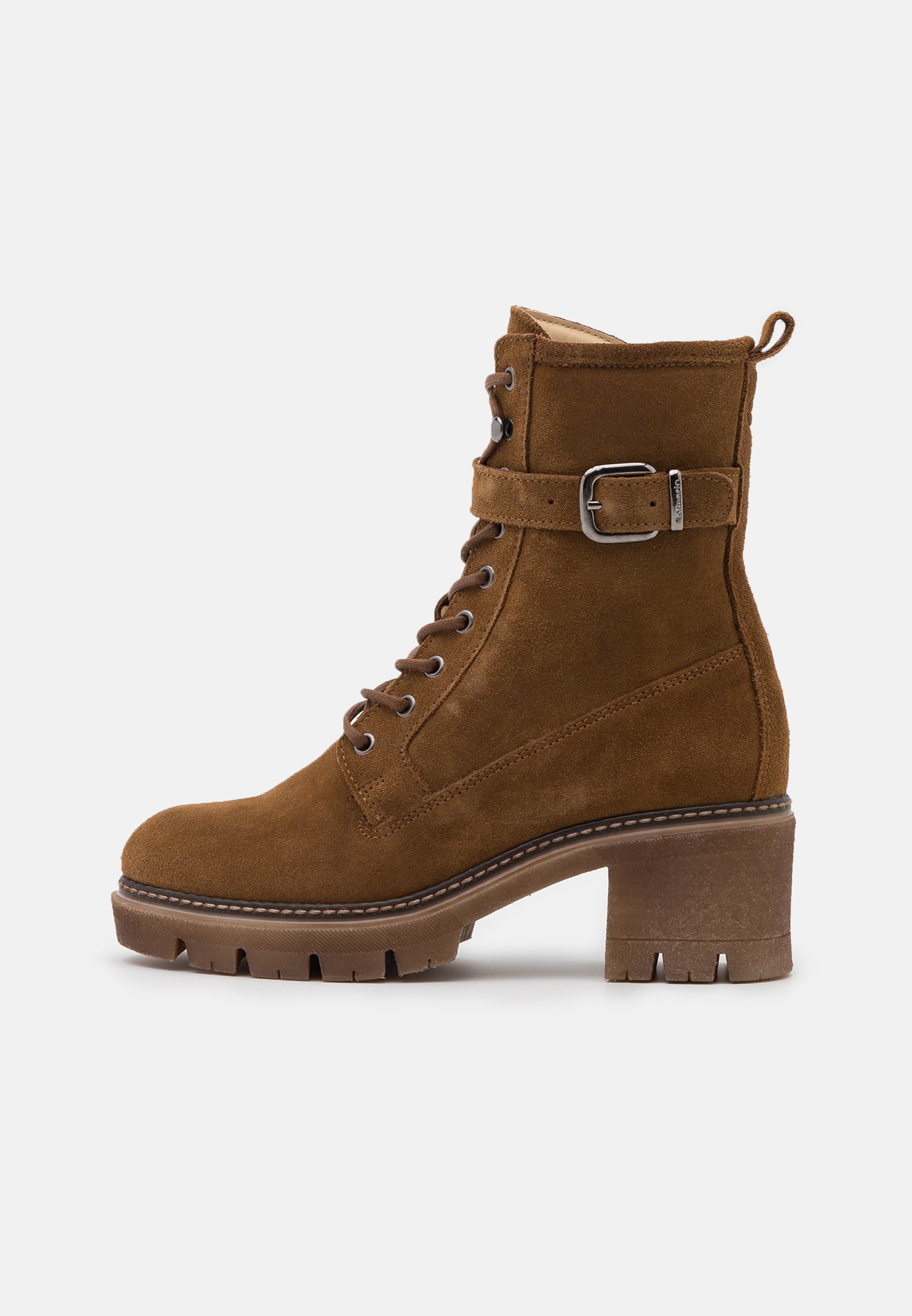 anna field botines camperos con flecos marrones anna field botines camperos con flecos marrones