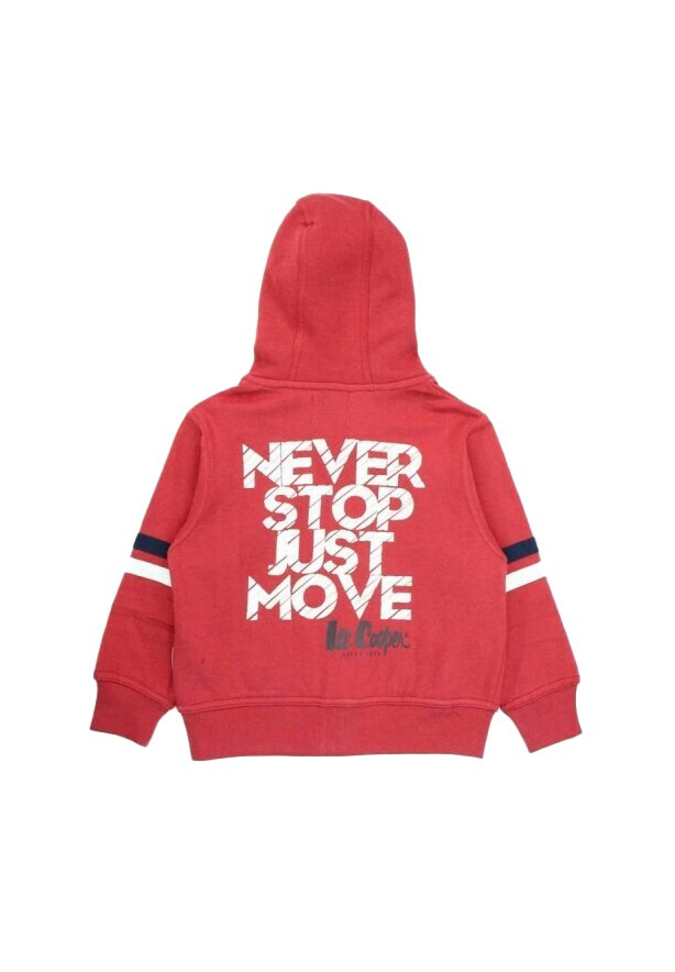 Lee Cooper IMPRIMÉ Sweat zippé rouge