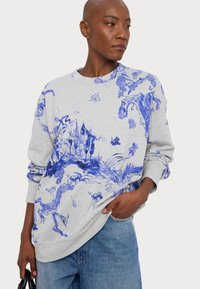 MAX&Co. FLORANIA ROTAIA - Sportinis megztinis - puderblau