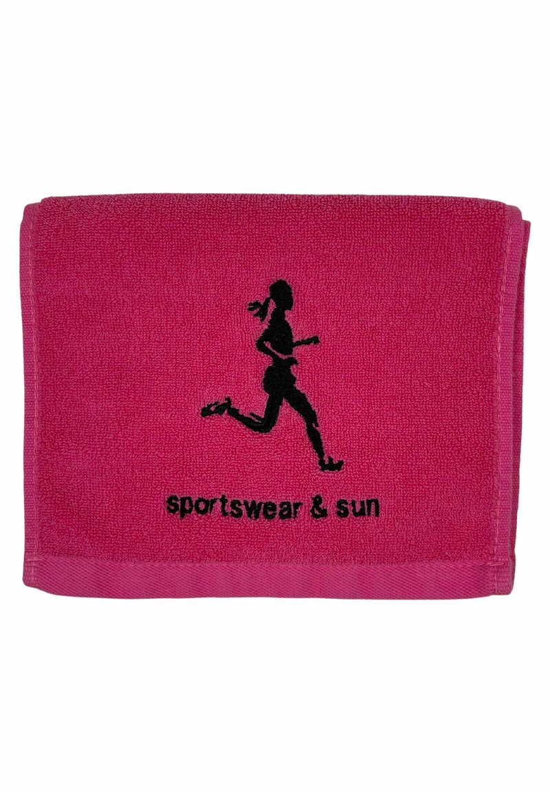 MAЯSIKØH GYM Strandhanddoek pink/donkerroze Zalando.nl