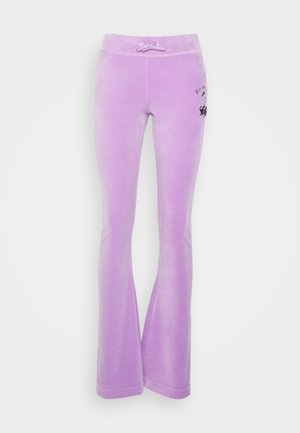 CLASSIC TRACKPANT WITH CHERRY BRANDING - Pantaloni sportivi - sheer lilac