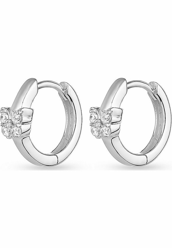 ZIRKONIA - Ohrringe - weiß