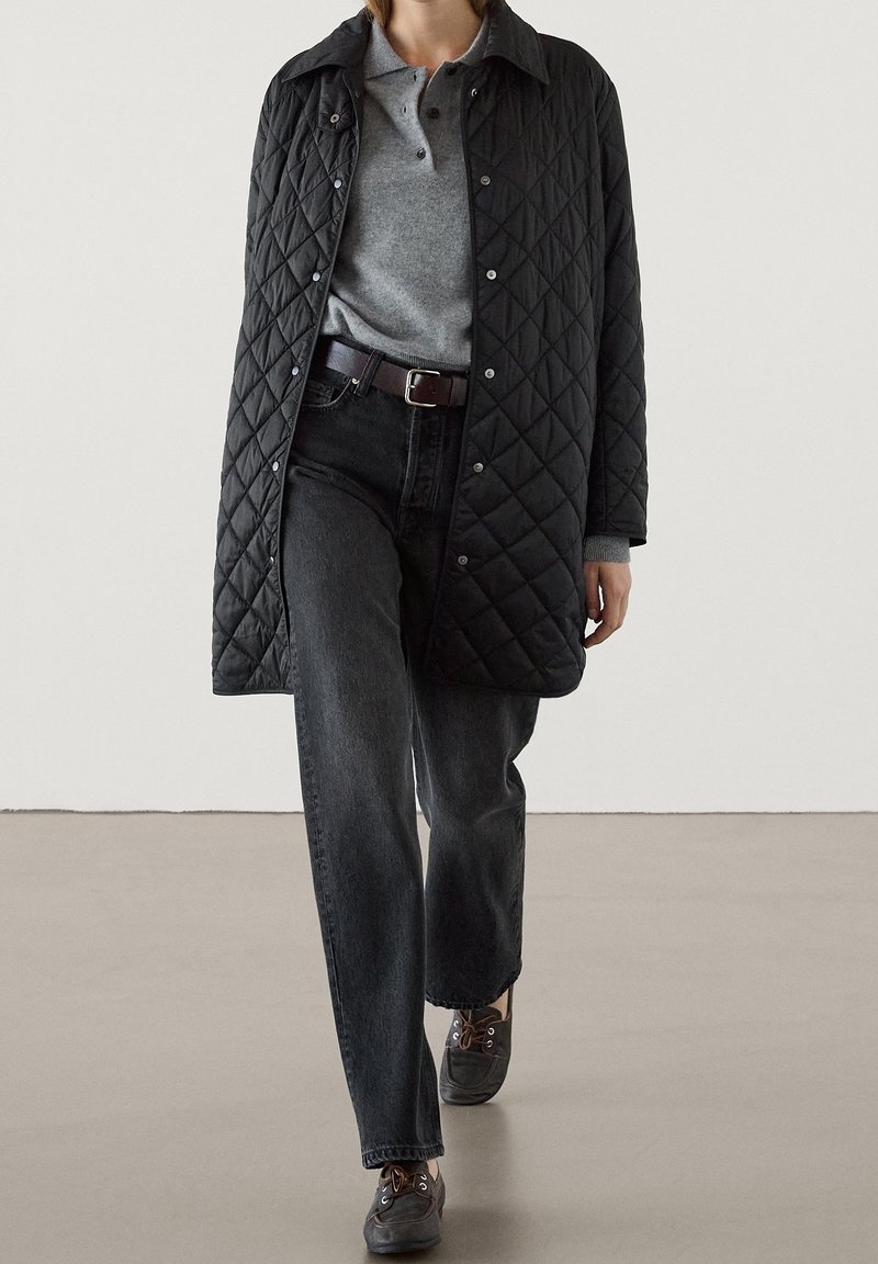 Massimo Dutti Winter coat - black - (Pre-owned) - Zalando.ie Massimo Dutti Winter coat - black - (Pre-owned) - Zalando.ie