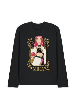 NETFLIX, KPOP DEMON HUNTERS MIRA GOLDEN FRAME - Long sleeved top - black