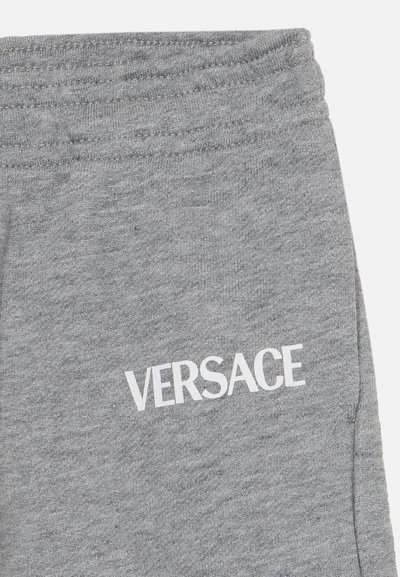 Versace PANT LOGO KIDS PRINT UNISEX - Dresside alumine osa - grey/white