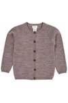 MERINO UNISEX - Cardigan - natural melange