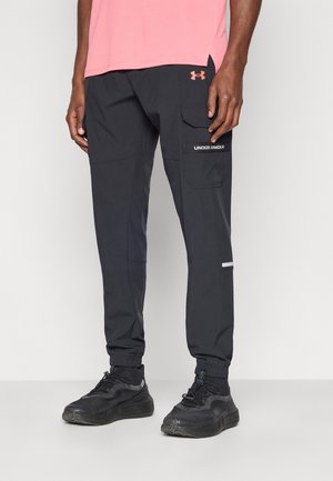 UTILITY PANT - Παντελόνι φόρμας - black/castlerock/red