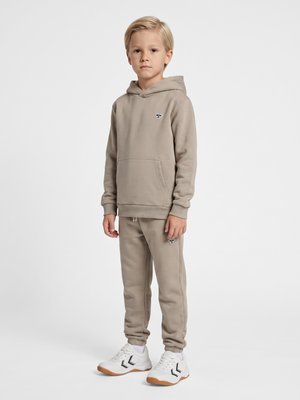 Hummel, HUMMEL UNISEX - Sweat à capuche - vintage khaki