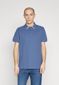 Tommy Hilfiger MONOTYPE UNDERCOLLAR  - Polo - faded indigo