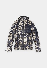 GRAPHIC HELIUM UTILITY - Casaco de penas - black