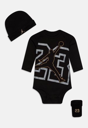 SEE ME SHINE SET - Berretto - black