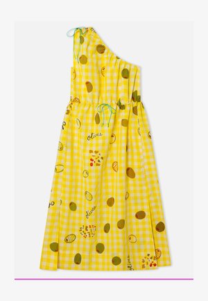 Dr. Bloom, DRESS GILDA VICHYAM - Robe longue - yellow