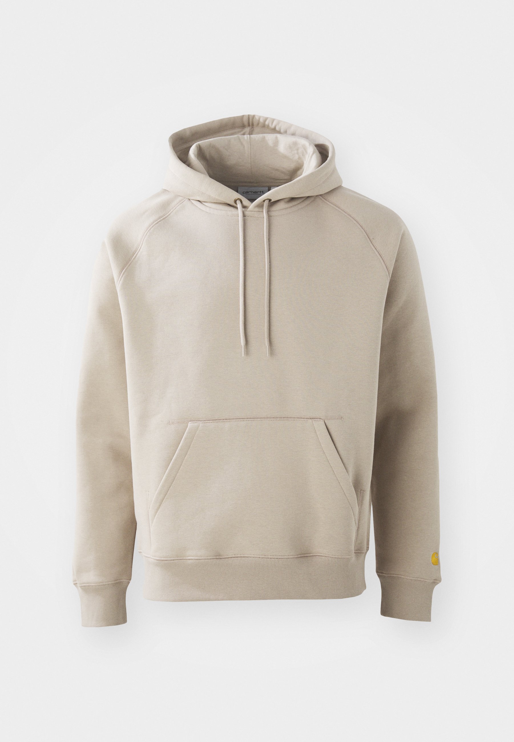 Carhartt WIP HOODED CHASE - Sweatshirt - dusky beige/gold