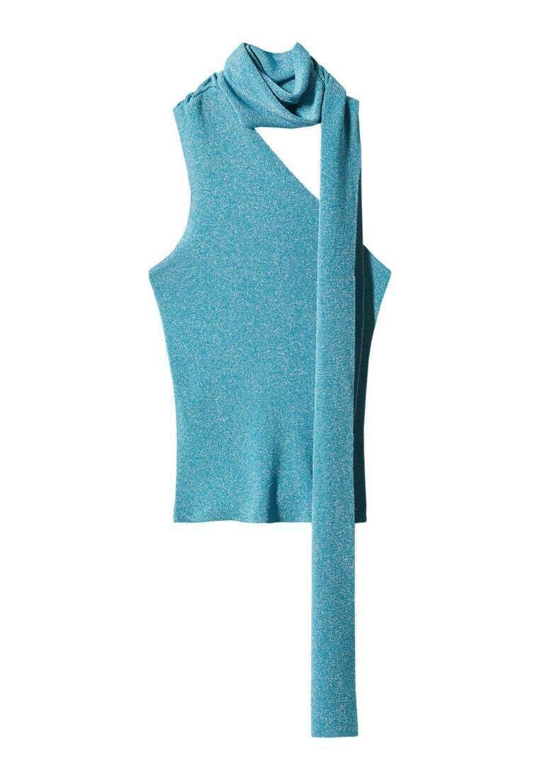 Mango Top donkerblauw