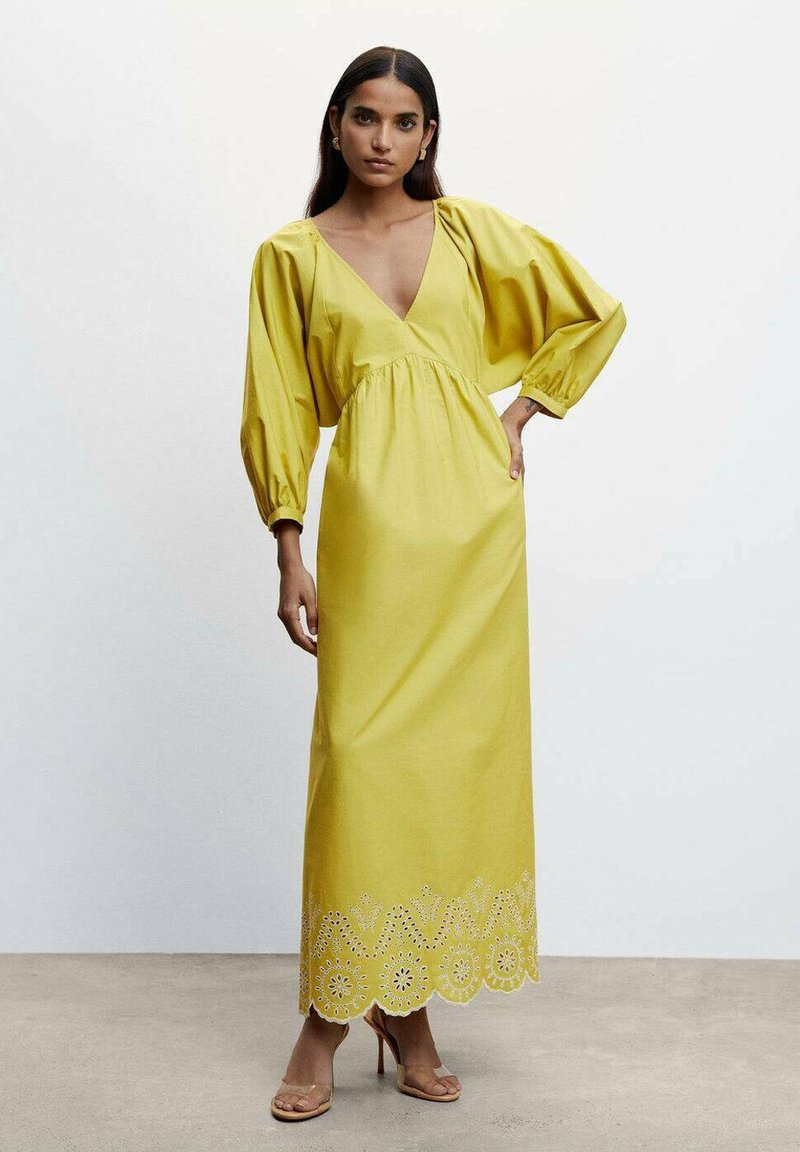 Mango SHANAA Maxi dress groen/green Zalando.ie
