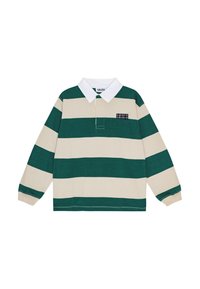 Molo RELZ LONG SLEEVES - Polo majica - white pine