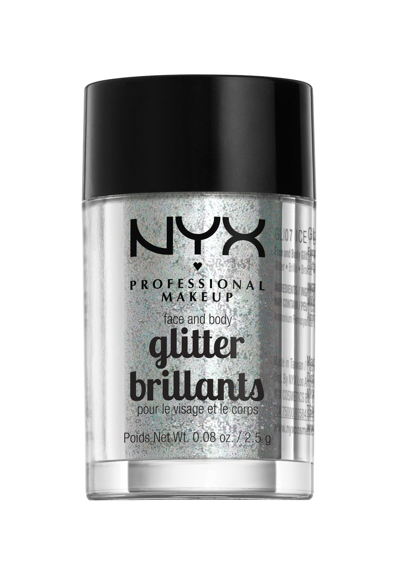 NYX Professional Makeup FACE & BODY GLITTER Glitter 7 ice/wit