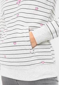 ONLY Jersey con capucha - mottled beige