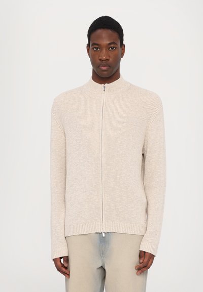 Holzweiler ATLANTIC ZIP CARDIGAN - Vest - sand