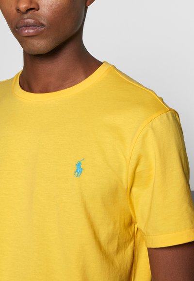Polo Ralph Lauren CUSTOM SLIM FIT JERSEY CREWNECK T-SHIRT - T-shirt básica - empire yellow