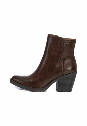 Botines camperos - camel
