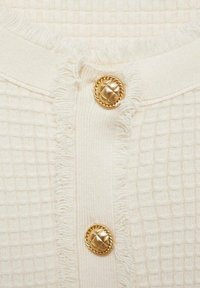 Mango Vest - off-white