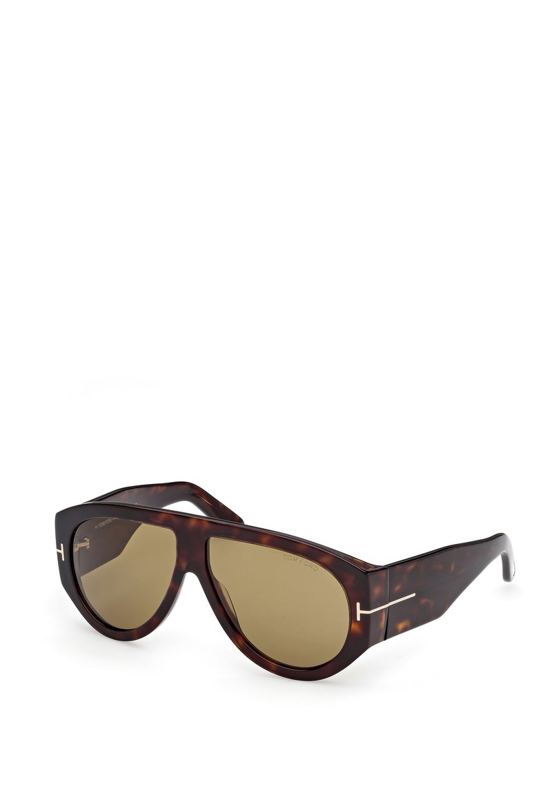 Tom Ford BRONSON - Solglasögon - dark havana