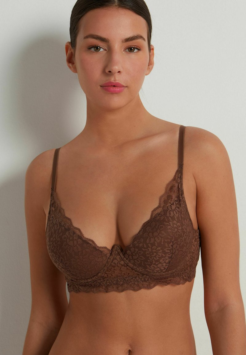 Tezenis Reggiseno Super Push-Up MalibÙ In Pizzo Bianco | Donna