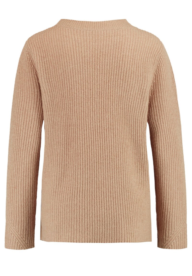 Damen Strickjacken | Gerry Weber Strickpullover camel melange/camel - VF41729 Damen Strickjacken | Gerry Weber Strickpullover camel melange/camel - VF41729