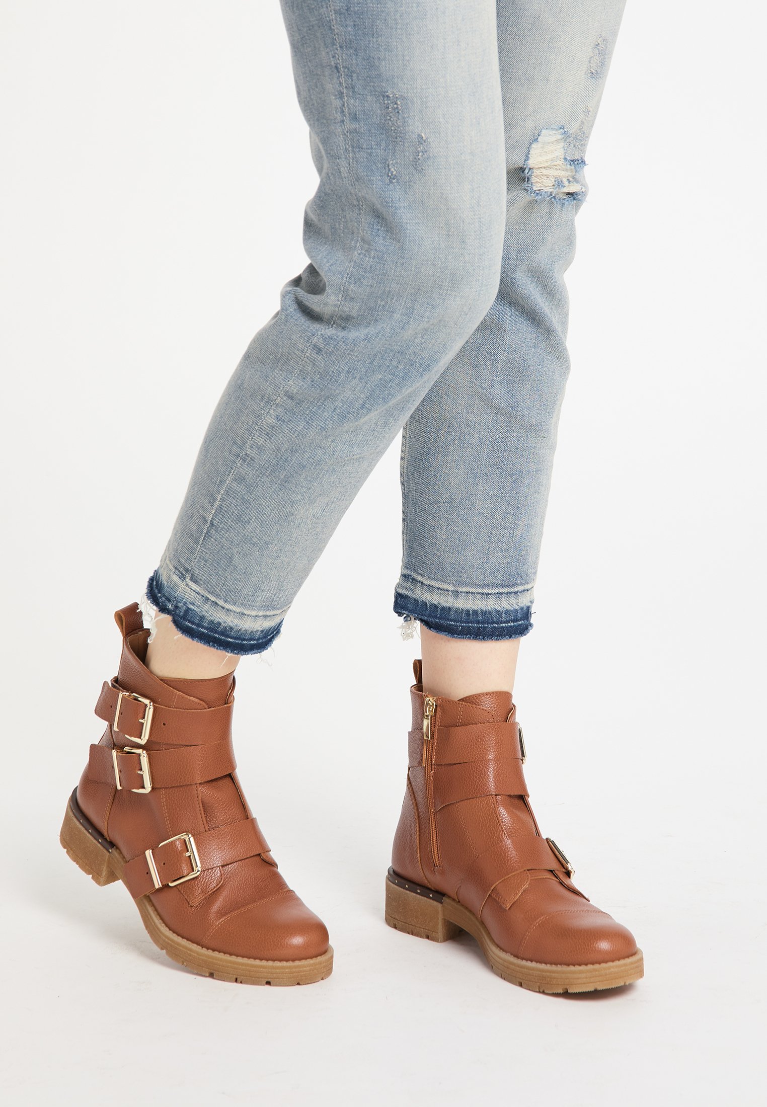 Ankelboots hellbraun Ankelboots hellbraun