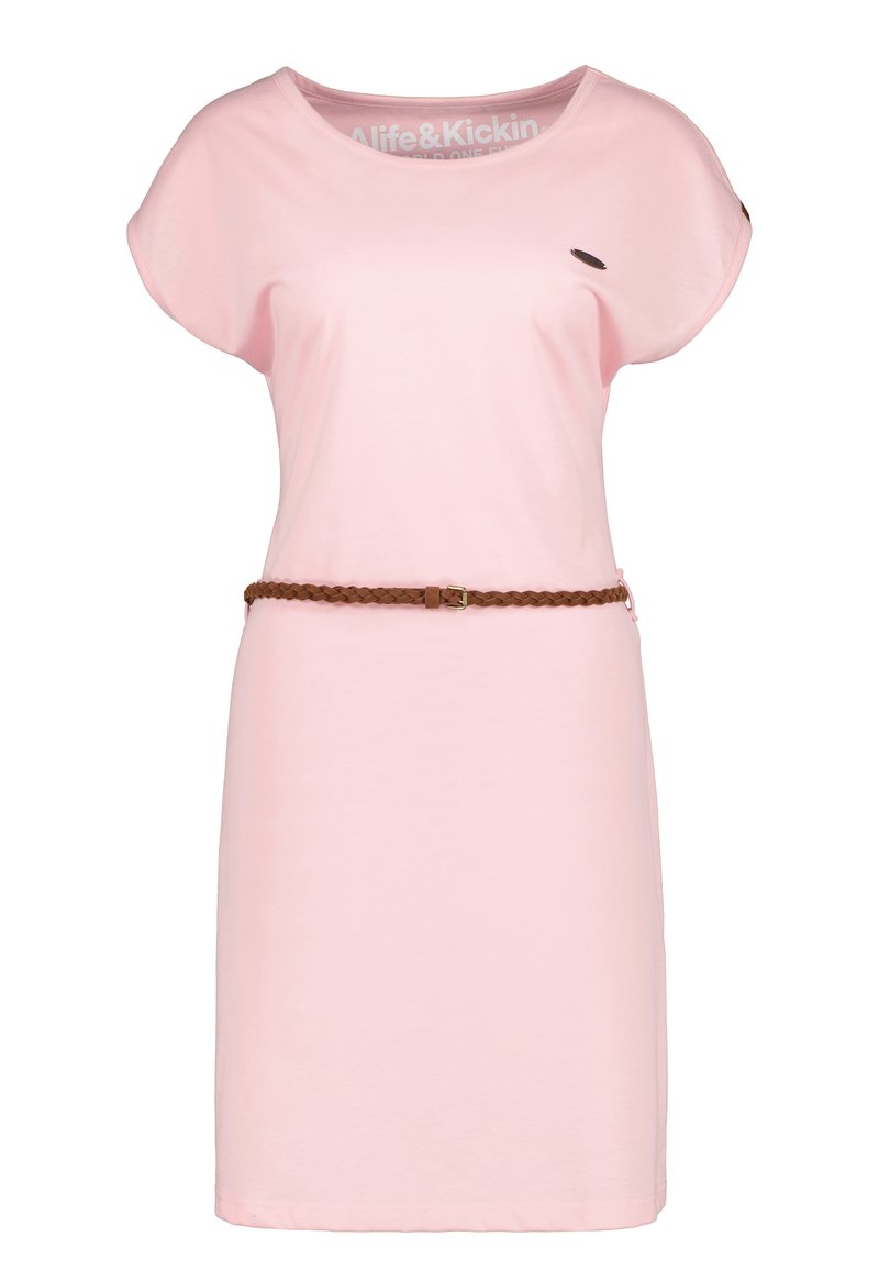 alife & kickin Jerseyjurk gemêleerd donkerroze alife & kickin Jerseyjurk gemêleerd donkerroze