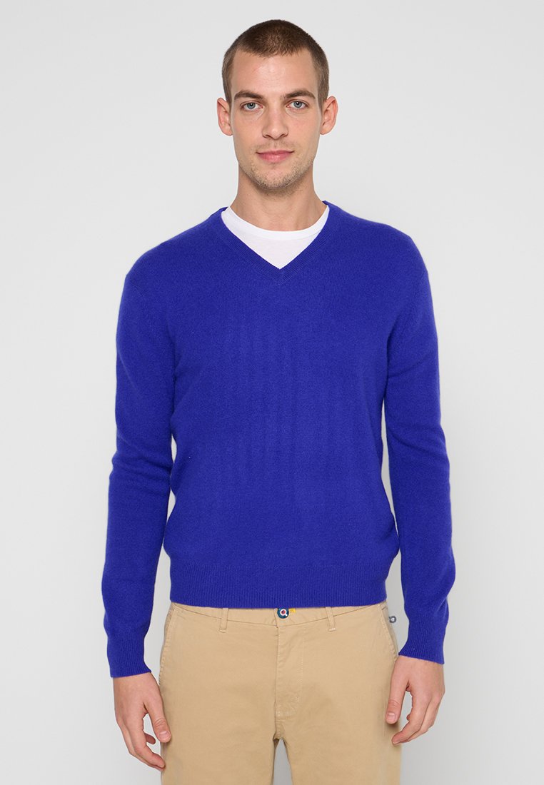 Authentic Cashmere Trui blauw Authentic Cashmere Trui blauw